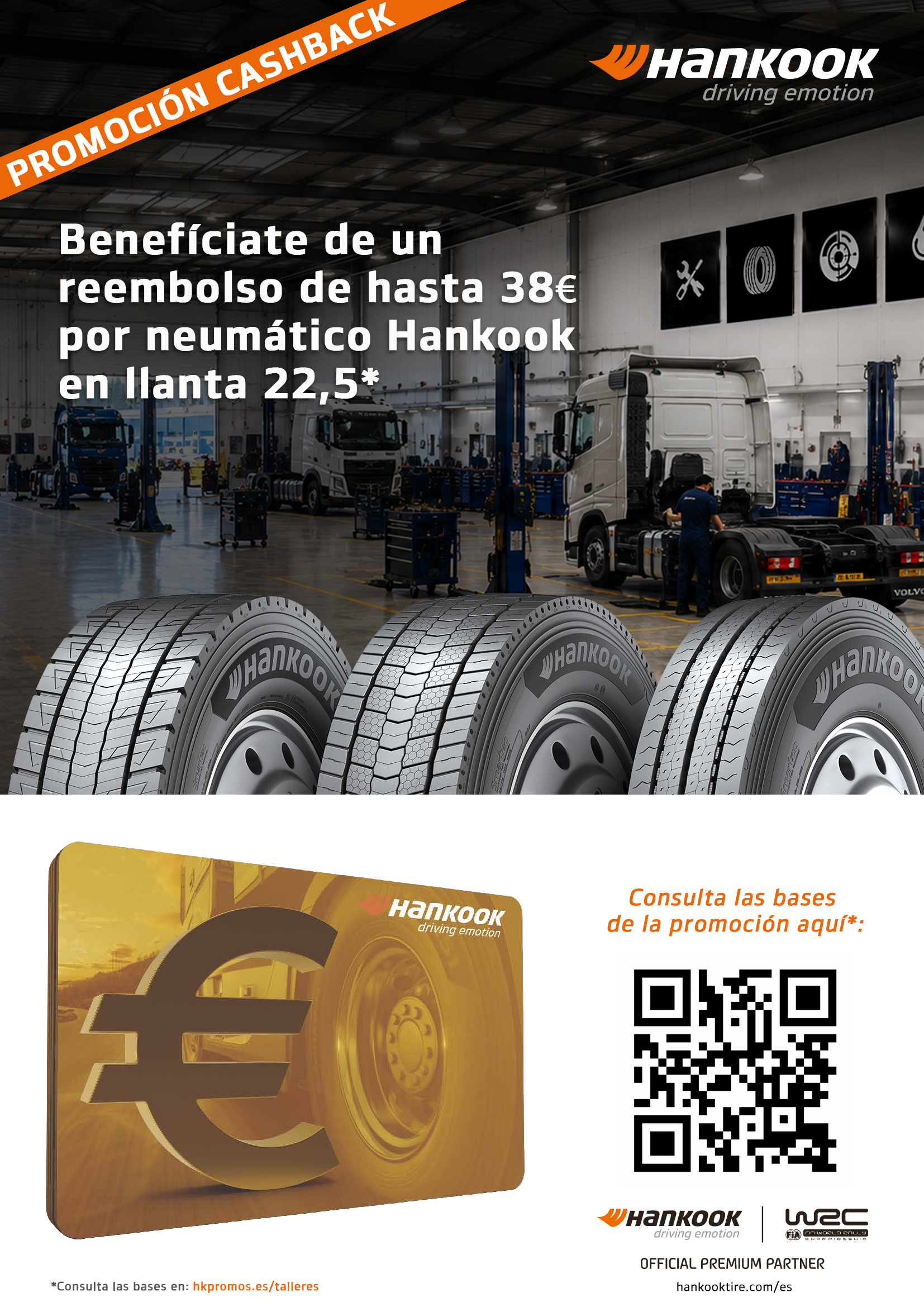 Promoción Cashback Talleres Hankook Junio 2026